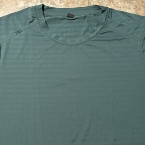 Rhone Shirt Mens 2XL Green Swift Short Sleeve Tee Lightweight Performance Gym